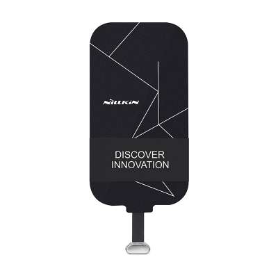 Nillkin high quality qi wireless charger receiver small plastic wireless charging receiver with Type-C for Samsung for Huawei