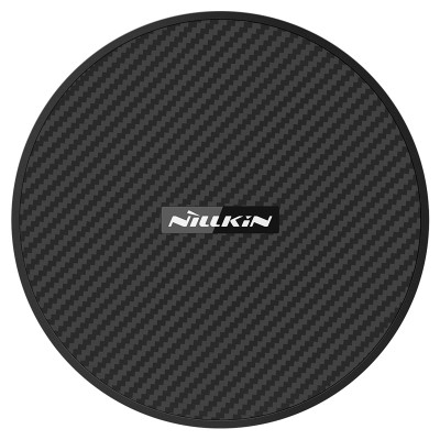 Nillkin 15W fast charging QI wireless charger mobile phone wireless charging pad with carbon fiber for iPhone for Samsung